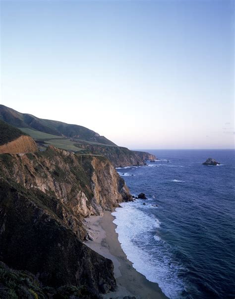 Route 1 Along The Pacific Ocean In Northern C Free Public Domain