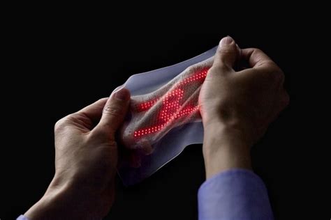 Highly Elastic Ultrathin Membrane Turns Your Skin Into An Led Display