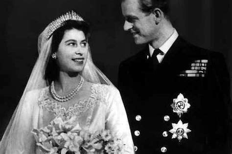 Queen Elizabeth And The Duke Of Edinburgh Celebrate Their 65th Wedding
