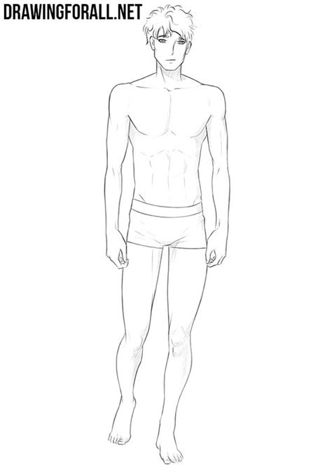 How to draw anime boy full body : How to Draw an Anime Body
