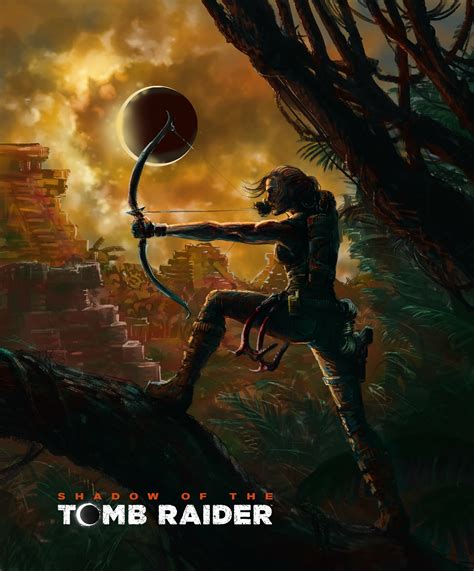 Artstation Shadow Of The Tomb Raider Poster Artwork