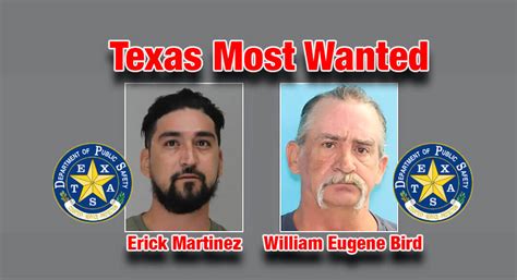 Fugitives Added To Texas Most Wanted List Texas Border Business