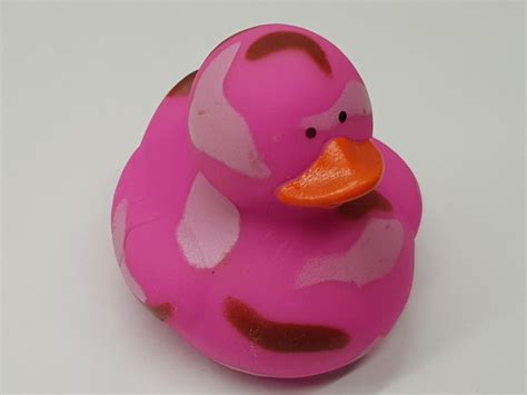 Rubber Duckie Pink Camo Pink Flame Creations