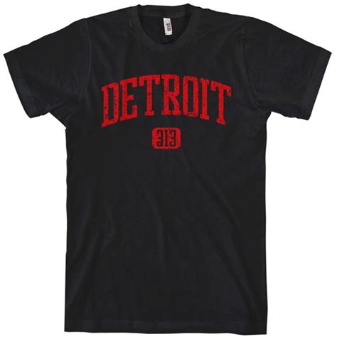 Detroit 313 T Shirt Men And Unisex Xs S M L Xl 2x 3x 4x Etsy
