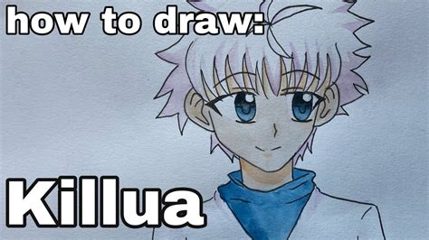 How To Draw Killua Easy Step By Step Youtube
