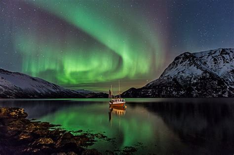 Photos Of Norway Northern Lights Northern Lights Art Small Fishing