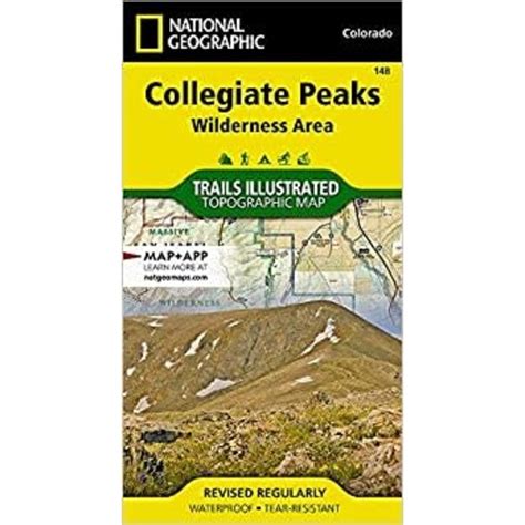 National Geographic Topographic Map Leadville Outdoors And Mountain