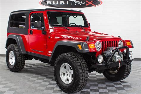 Pre Owned 2006 Jeep Wrangler Rubicon Tj Unlimited Red Sold 2006