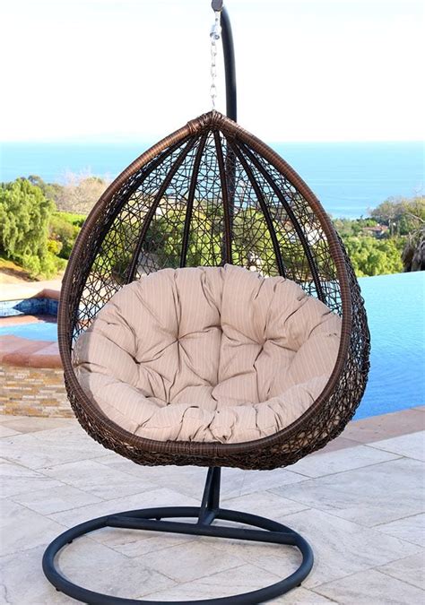 Hammocks or hanging egg chairs are a proven fun and fascinating seating option rather than a couch, chair, a swing, or other types of seats existing today. 25 Fun Cocoon Swing Chairs - Designing Idea
