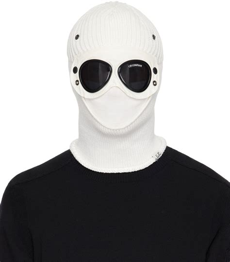 Cp Company Off White Goggle Balaclava Ssense Uk