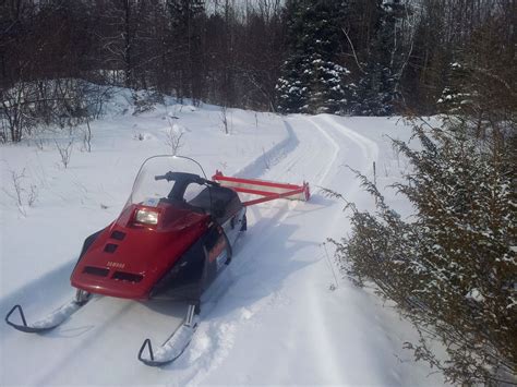 Homemade Trail Groomer At The Farm 2015 Snowmobile Lift Cross