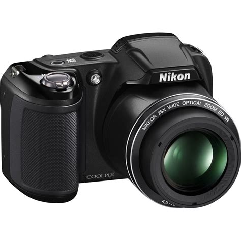 Nikon Coolpix L320 16mp 720p Hd Video Black Digital Camera Factory