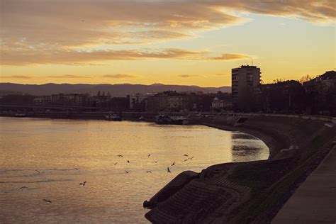 Danube River Sunset City Free Photo On Pixabay Pixabay
