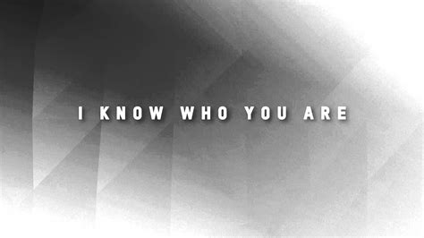 I Know Who You Are Planetshakers Official Lyric Video Youtube
