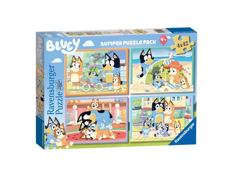 Bluey 4x42 Piece Puzzle Bluey Official Website