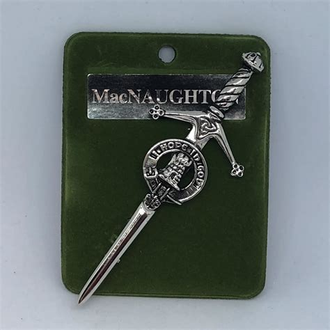 Clan Crest Kilt Pins Macnaughton Kirk Wynd Highland House