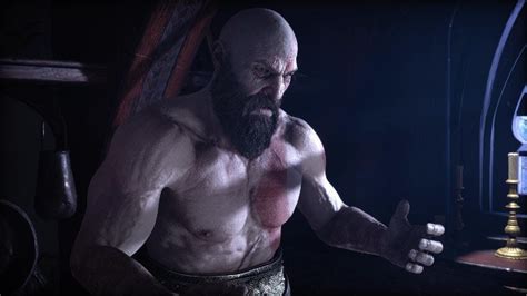 Kratos Is Shirtless For The First Time God Of War Ragnarok Youtube