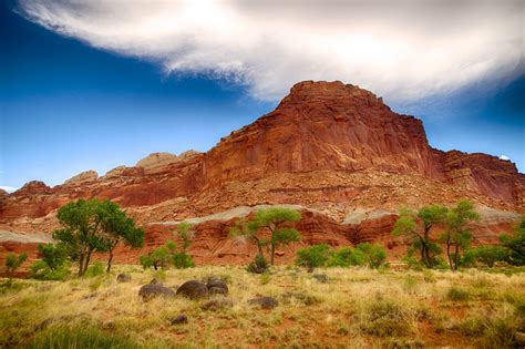 Red Rock Butte In Utah Free Stock Photo Public Domain Pictures