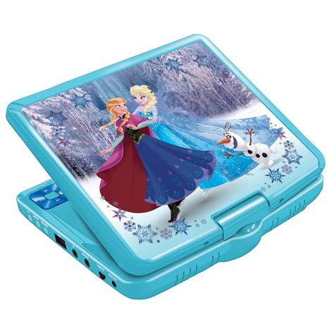 Oficial Disney Frozen Reproductor Portátil De Dvd Childrens Elsa Anna