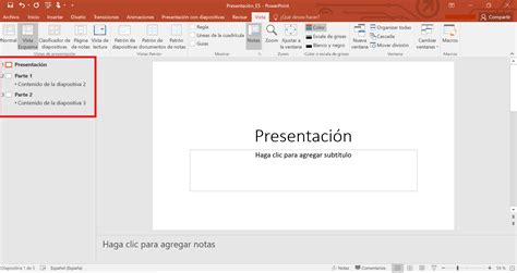 Vista Esquema En Powerpoint Estructura Tus Presentaciones Ionos Mx