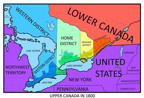 Upper Canada In 1800 By Robo Diglet Lake Ontario Canada Lake District