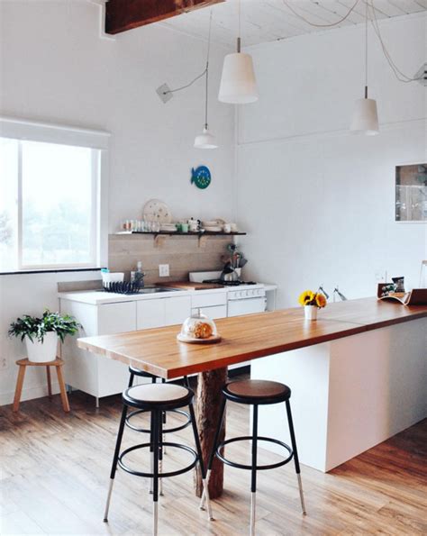 10 Simple Minimalist Kitchen Designs For Narrow Rooms Blue Kitchen