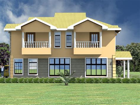 In a spacious design that would be perfect for roommates, this three bedroom house includes private baths for each room and a separate guest. 3 Bedroom Maisonette House Plans | HPD Consult