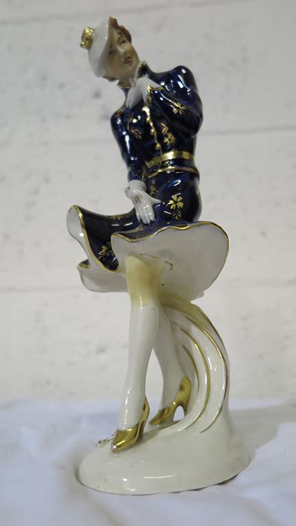 Royal Dux Of Czechoslovakia Art Deco Porcelain Modernism