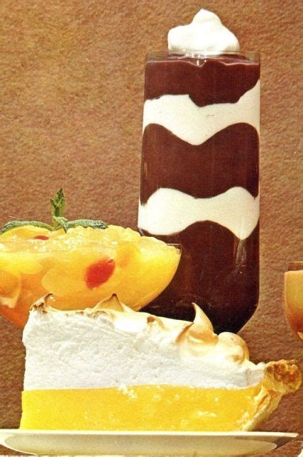 1960s Desserts Desserts Food Pudding