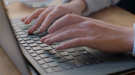 Hands Typing On Computer Keyboard Moving Stock Footage Sbv 334821887