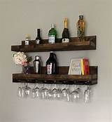 Shelves To Hang Wine Glasses Pictures