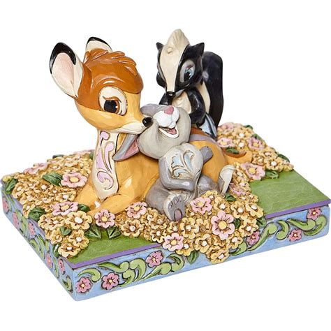 Enesco Bambi And Friends In Flowers Disney Tradition By Jim Shore