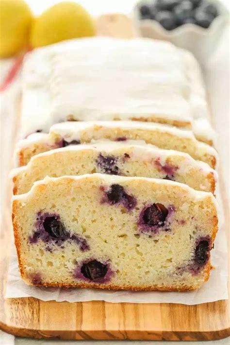 This Blueberry Lemon Bread Is Super Moist Easy To Make And Topped