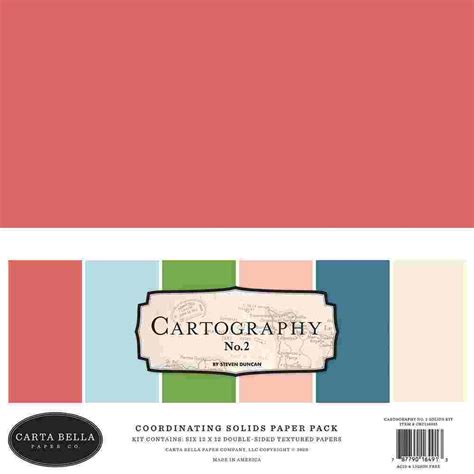 Cartography No2 Solids Kit Carta Bella