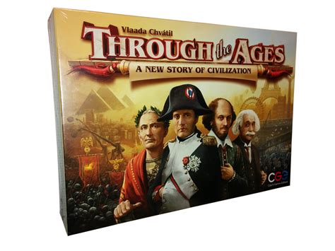 Through The Ages A New Story Of Civilization Board Games Lautapelit