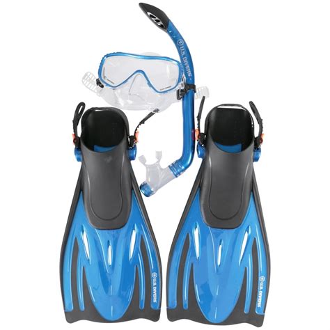 Us Divers® Smallmedium Adult Snorkeling Set 5 Pc Bag