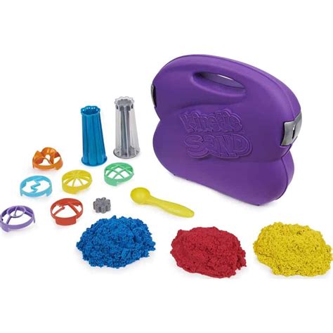 Kinetic Sand Sandwhirlz Playset With 3 Colors Of Kinetic Sand 2lbs