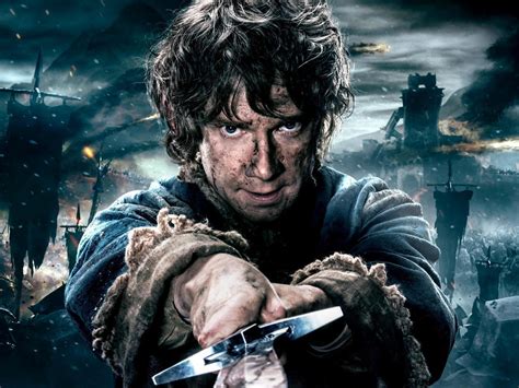 Bilbo Baggins The Hobbit Poster Hd Desktop Wallpaper Widescreen