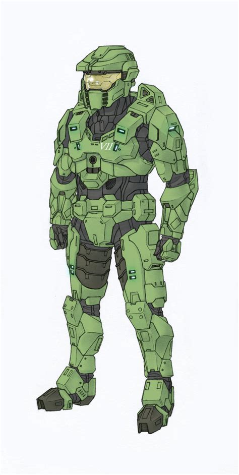 Mjolnir Generation Ii Powered Assault Armormark Vii Olympus Halo Rp