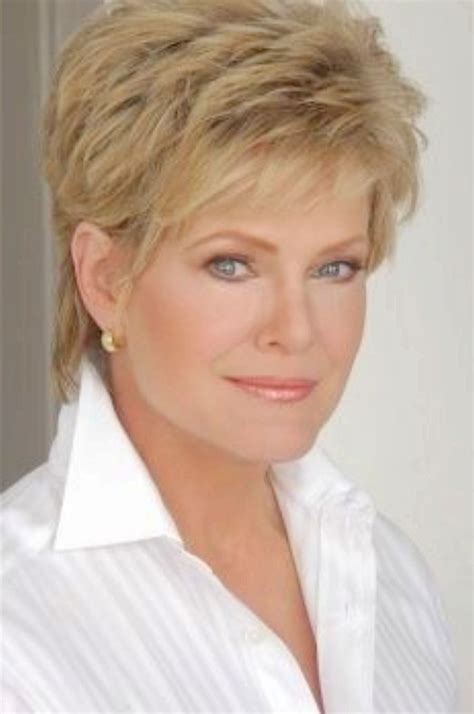 The best way to style up short hair is to keep it side swept. Short haircuts for senior ladies | Hair Style and Color ...