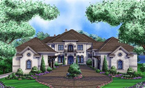Luxury Tuscan Home With 3 Living Levels 66376we Architectural