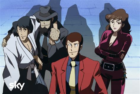Омар си, эрве пьер, николь гарсия и др. Lupin III su Sky un canale dedicato con 12 film anche in ...