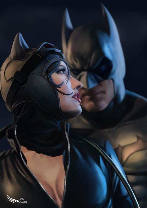 Batman And Catwoman By Digraven On Deviantart