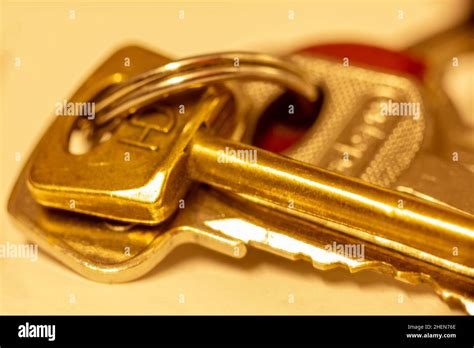 Found Still Life Of Apparently Misplaced Keys And Ring Stock Photo Alamy