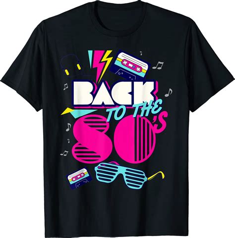 retour des années 80 s tees vintage retro i love 80 s graphic design t shirt amazon fr vêtements