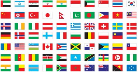 Bendera Negara Di Dunia Beserta Nama Negaranya