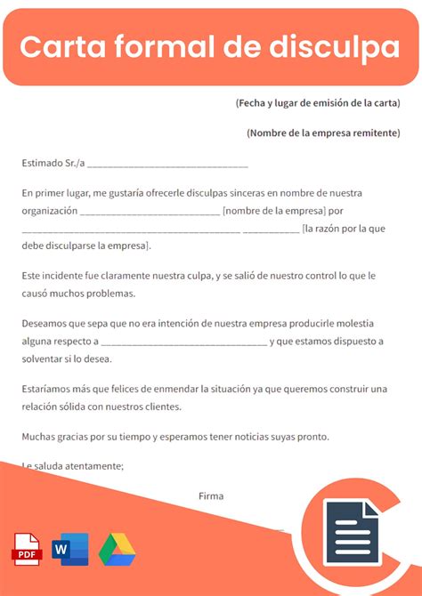 Carta De Disculpa Formal Qué Es Ejemplo Y Modelo SexiezPicz Web Porn