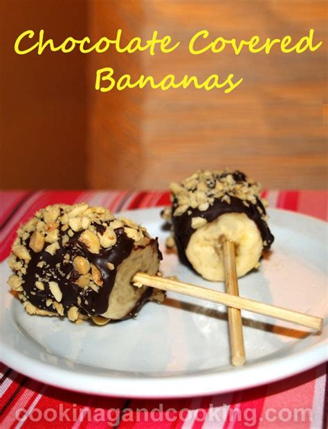 Chocolate Covered Bananas Banana Chocolate Lollipop