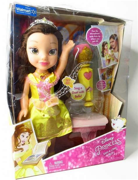 Disney Princess Belle Sing Along Doll Walmart Exclusive Beauty And The