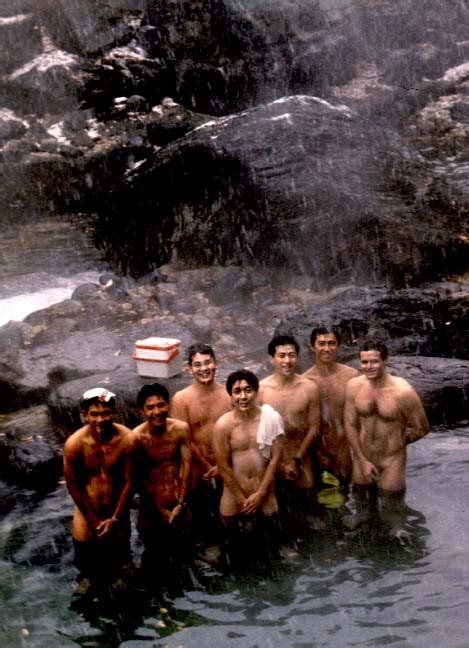 Naked Japanese Men Onsen Cumception